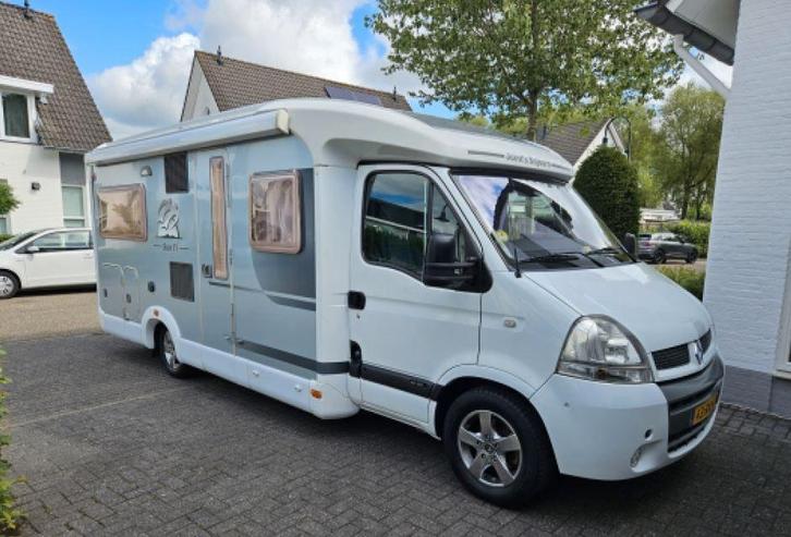Half-integraal camper; Knaus Sun TI . Waardering: Zeer goed, Caravans en Kamperen, Campers, Particulier, tot en met 4, Half-integraal