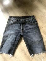 NUDIE JEANS 32/34 afgeknipte jeans grijs, Nudie Jeans, W32 (confectie 46) of kleiner, Ophalen of Verzenden, Grijs