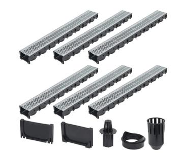 AANBIEDING | Afvoergoot sleufgoot lijngoot 6 stuks! GRTS BEZ beschikbaar voor biedingen