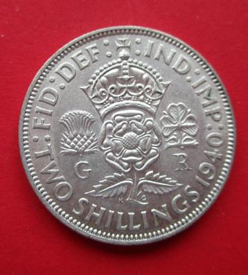 Verenigd Koninkrijk 2 shillings (florin), 1940 beschikbaar voor biedingen