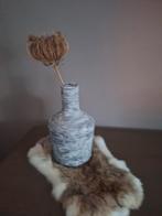 Stoere Sober Vaas/Kruik Grijs 28cm, Ophalen of Verzenden, Zo goed als nieuw, Overige kleuren, Minder dan 50 cm