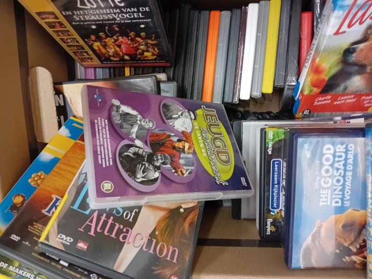 Doos Dvd's, Cd's en Dvd's, Vinyl | Verzamelalbums, Zo goed als nieuw, Overige formaten, Ophalen