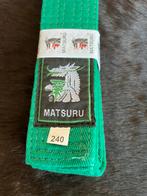 NIEUW! Groene band Matsuru - 240, Ophalen of Verzenden, Nieuw, Overige, Vechtsportmateriaal