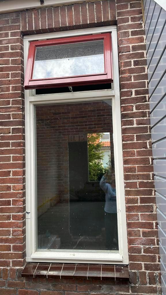 Raam en kozijn dubbelglas 3 jaar oud, Doe-het-zelf en Verbouw, Kozijnen en Schuifpuien, Gebruikt, Raamkozijn, Hout, 150 tot 225 cm