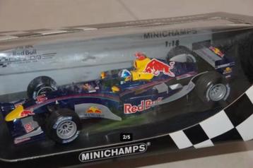 SALE ! RED BULL RACING 2005 SHOWCAR COULTHARD Minichamps WRH beschikbaar voor biedingen