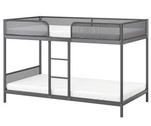Ikea Stapelbed, Huis en Inrichting, Slaapkamer | Stapelbedden en Hoogslapers, Zo goed als nieuw, Stapelbed, 90 cm, 200 cm, Tweepersoons