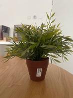 IKEA kunstplant, Tuin en Terras, Bloempotten, Ophalen, Rond, Zo goed als nieuw, Aardewerk