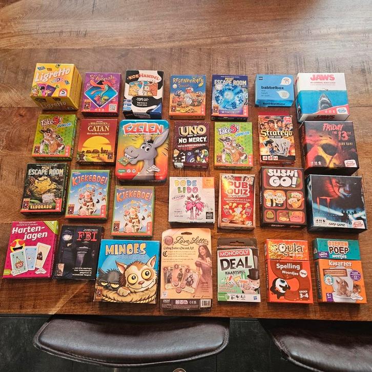 Partij spellen. Los te koop., Hobby en Vrije tijd, Gezelschapsspellen | Overige, Zo goed als nieuw, Ophalen of Verzenden