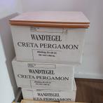 Creta Pergamon Wandtegels - Nieuw in doos, Doe-het-zelf en Verbouw, Tegels, Ophalen, Nieuw, 20 tot 40 cm, Minder dan 5 m²