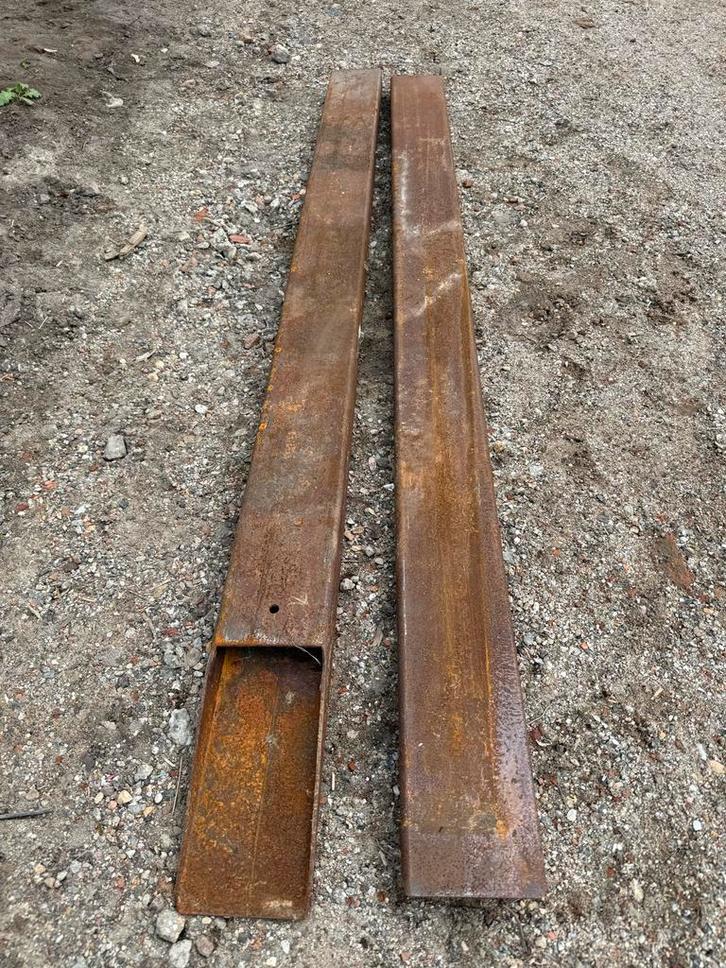 Verlenglepels voor Heftruck, Doe-het-zelf en Verbouw, Metalen, Ophalen of Verzenden