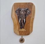 Mooie, sprekende houtkunst van Franse kunstenares., Ophalen