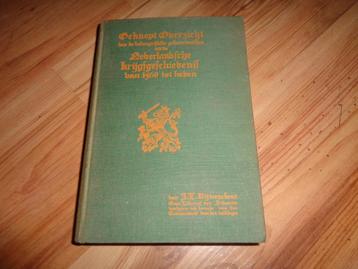 1938 Beknopt overzicht Nederlandsche krijgsgeschiedenis beschikbaar voor biedingen