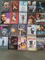 20 Originele DVD's met films, 6 x & muziek 14 x. Nu  19,- €., Alle leeftijden, Ophalen of Verzenden, Zo goed als nieuw, Boxset