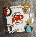 Feyenoord Rotterdam AD Toernooi 1978 Pin, Verzamelen, Speldjes, Pins en Buttons, Ophalen of Verzenden, Zo goed als nieuw, Sport