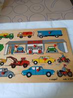 Houten puzzel Garage ++. Simplex Holland, Antiek en Kunst, Antiek | Speelgoed, Ophalen of Verzenden