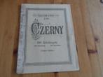 Czerny - 100 erholungen - 125 passagenubungen op. 261, Muziek en Instrumenten, Bladmuziek, Gebruikt, Klassiek, Ophalen of Verzenden