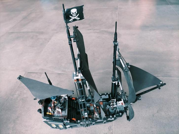 Lego 4184 the Black Pearl, Kinderen en Baby's, Speelgoed | Duplo en Lego, Gebruikt, Ophalen of Verzenden