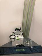 Festool invalzaag TS55 set, Doe-het-zelf en Verbouw, Gereedschap | Zaagmachines, Invalzaag, Ophalen of Verzenden, Zo goed als nieuw