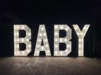 Baby lichtletters te koop verschillende maten mogelijk, Ophalen of Verzenden, Zo goed als nieuw