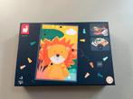 Houten Mozaïek Puzzel Dieren - Janod, Kinderen en Baby's, Ophalen, Zo goed als nieuw, Puzzelen