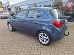 Opel Corsa 1.4 Edition 5Deurs / Airco / Trekhaak / Cruise co, Voorwielaandrijving, Gebruikt, 4 cilinders, Blauw