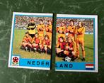 2 panini plaatjes team Nederland Euro 1980, Verzamelen, Sportartikelen en Voetbal, Ophalen of Verzenden