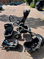 Set Nuna kinderwagen met reiswieg, zitje en maxi cosi+isofix, Kinderen en Baby's, Gebruikt, Met autostoeltje, Combiwagen, Ophalen