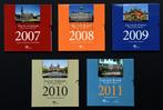 Dag van de Muntset - Complete serie Monumentale Mijlpalen, Verzenden, Koningin Beatrix, Euro's, Setje