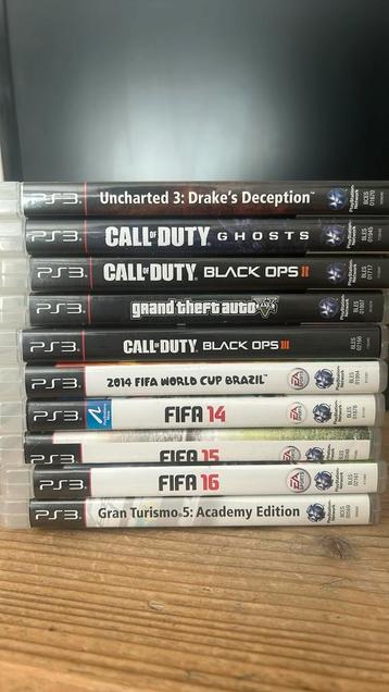 PS3 spellen beschikbaar voor biedingen