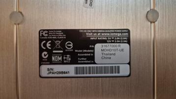 Iomega 1 TeraByte externe schijf.  beschikbaar voor biedingen