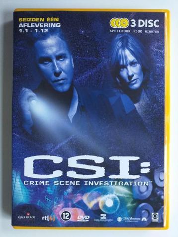 CSI: Seizoen 1 - Aflevering 1.1 - 1.12 (2001) *3 Disc beschikbaar voor biedingen