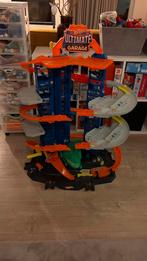 Hotwheels ultimate garage, Zo goed als nieuw, Ophalen, Racebaan, Hot Wheels