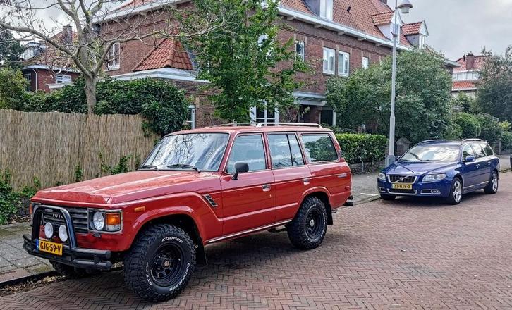 Toyota Land Cruiser FJ60 | Rood | 1987, Auto's, Toyota, Particulier, Landcruiser, 4x4, Dakrails, Benzine, Euro 1, SUV of Terreinwagen