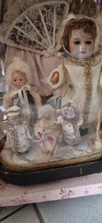 poppen en hond in stolp, Ophalen, Gebruikt, Pop