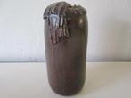 Hafenschmiede Laupheim Vase vaas bruin keramiek, Ophalen of Verzenden