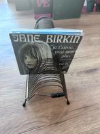 Vintage platen rekje, Ophalen of Verzenden, Gebruikt, Metaal, Cd's