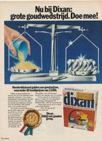 retro reclame 1978 Dixan wasmiddel draagkoffer gouden greep, Verzamelen, Verzenden, Overige typen