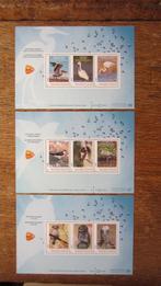 Beurspostzegels EUROPESE VOGELS, nrs. 06, 07 en 08, Ophalen of Verzenden, Postfris