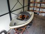 Stalen sloep 7,6 meter met 45 PK, langenberg sloep, Watersport en Boten, Sloepen, Ophalen, Staal, Binnenboordmotor, 6 meter of meer