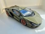 Lamborghini Sian FKP 37 Bburago 1:18 modelauto 121, Ophalen of Verzenden, Zo goed als nieuw, Auto, Bburago