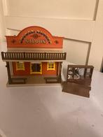 Playmobil Vintage Saloon western cowboys bandieten, Ophalen of Verzenden, Gebruikt, Poppenhuis