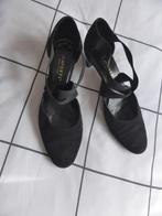 zwarte suéde instap schoenen scavesti italie maat 38, Scavesti, Schoenen met lage hakken, Zwart, Ophalen of Verzenden