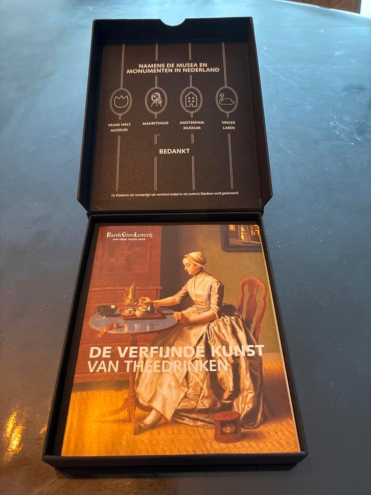 Luxe Theelepels Musea Nederland, Antiek en Kunst, Antiek | Bestek, Ophalen of Verzenden