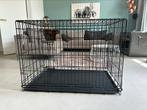 Adori Premium Bench 2-Deurs Zwart - Hondenbench, Dieren en Toebehoren, Ophalen, Zo goed als nieuw