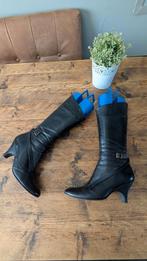 Super mooie elegante italiaanse vintage laarsjes., Ophalen of Verzenden, Zo goed als nieuw, Zwart
