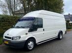 Ford Transit 2.4 L4H3 Dubbellucht | Airco | NETTE BUS!, Zwart, 4 cilinders, 2450 kg, Wit