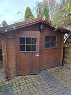 Houten Tuinhuis / Schuur met Ramen zelf afbreken gratis, 250 tot 500 cm, Schuur, Ophalen of Verzenden, 2 ramen