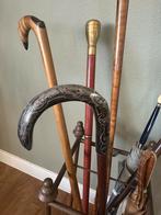 Vintage Paraplubak met Wandelstokken, Ophalen, Gebruikt, Metaal