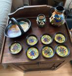 Diverse items Gouds plateel, Antiek en Kunst, Antiek | Servies compleet, Ophalen of Verzenden