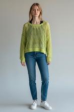 Zoe Jordan Trui Wol Nylon Maat M/L Groen, Maat 38/40 (M), Zoe Jordan, Verzenden, Zoe jordan